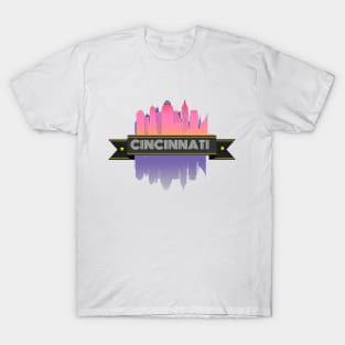 CINCINNATI city skyline T-Shirt